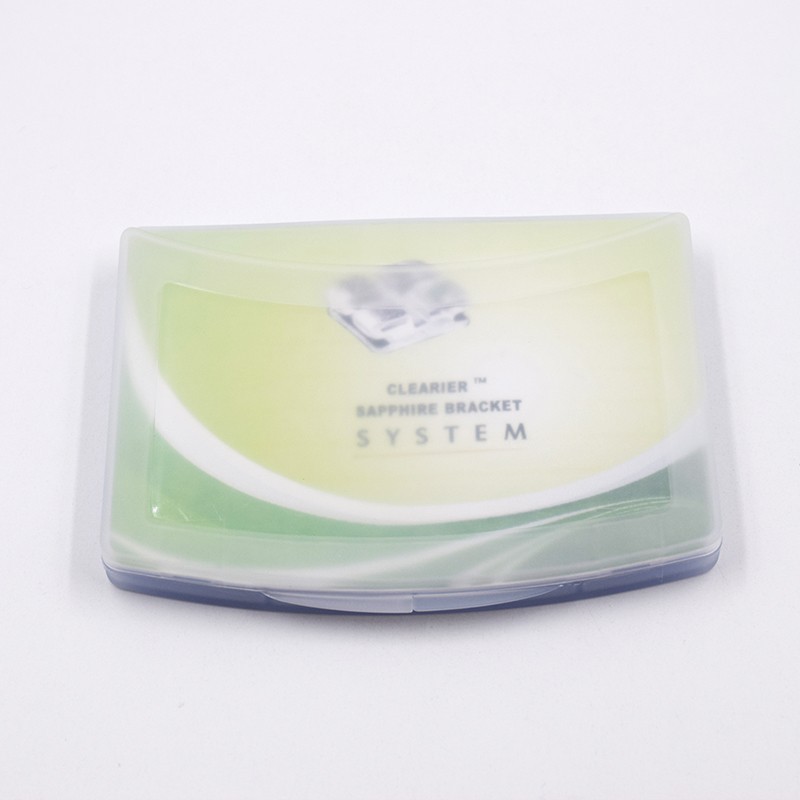 Dental Orthodontic Monocrystalline Sapphire Brackets 022/018 Roth/MBT 345 Hook