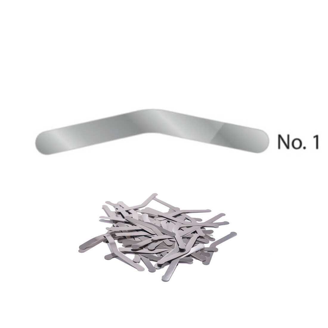 144X EASYINSMILE Dental Tofflemire Stainless Steel Matrix Bands0.015’0.04mm #1-4