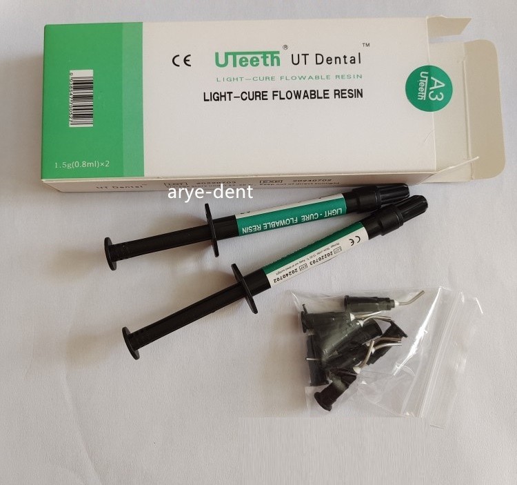 Dental Composite Resin Flowable Light Cure A1/A2/A3 Flow Bonding Agents Adhesive