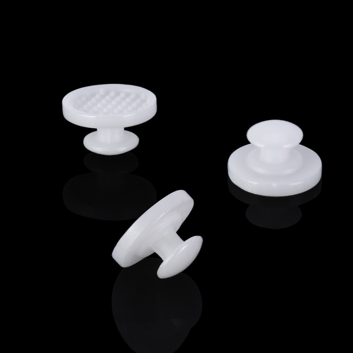 AZDENT Dental Orthodontic Lingual Buttons Bondable Round/Rectangular Mesh Base