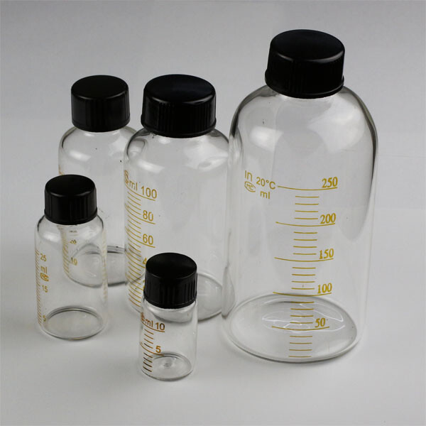 5ml – 250ml Reagent Bottles with Scale Chemistry Biology Laboratory Supplies