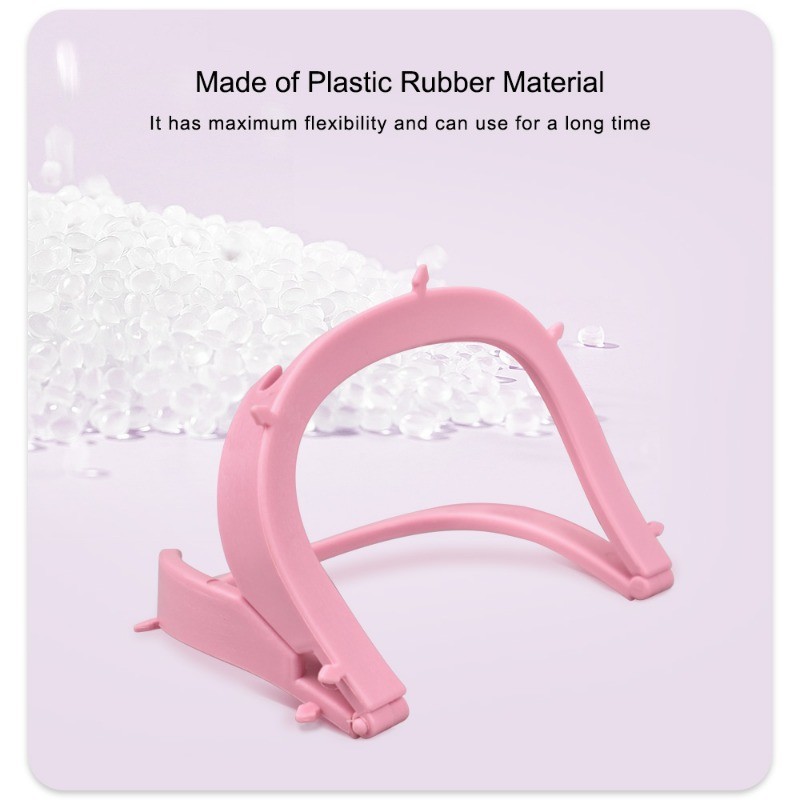 Foldable Dental Rubber Dam Frame Lightweight Plastic Sheet Bracket for Dentistry