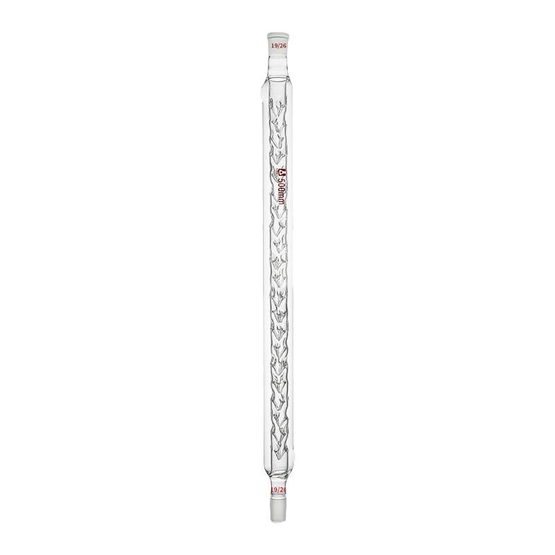 200mm-600mm Barbed Distillation Column Laboratory Glassware Supplies