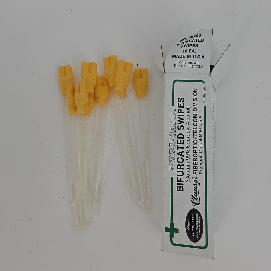 10 pack fs400 fiber-safe bifurcated swipes Clauss