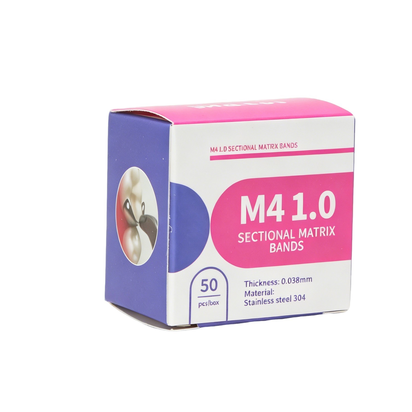 Dental Matrix Bands M4 Sectional Contoured Metal Matrices Dentistry Palodent V3