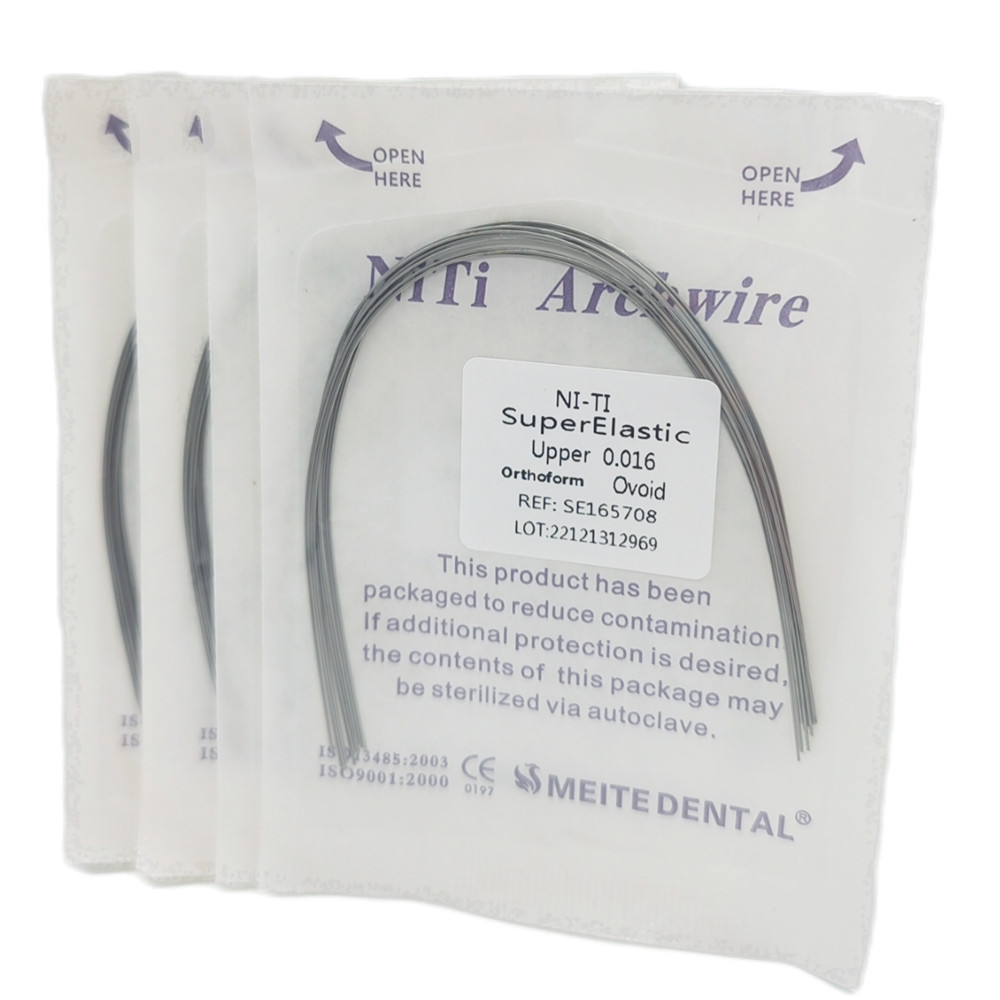 Dental Orthodontic Super Elastic Niti Arch Wire Round 012-020 UPPER LOWER