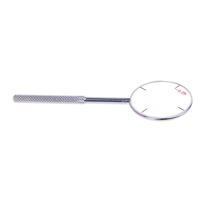 2 pcs Optometry 0.25/0.50 Trial Jackson Cross Cylinder Diopters Tool Lens