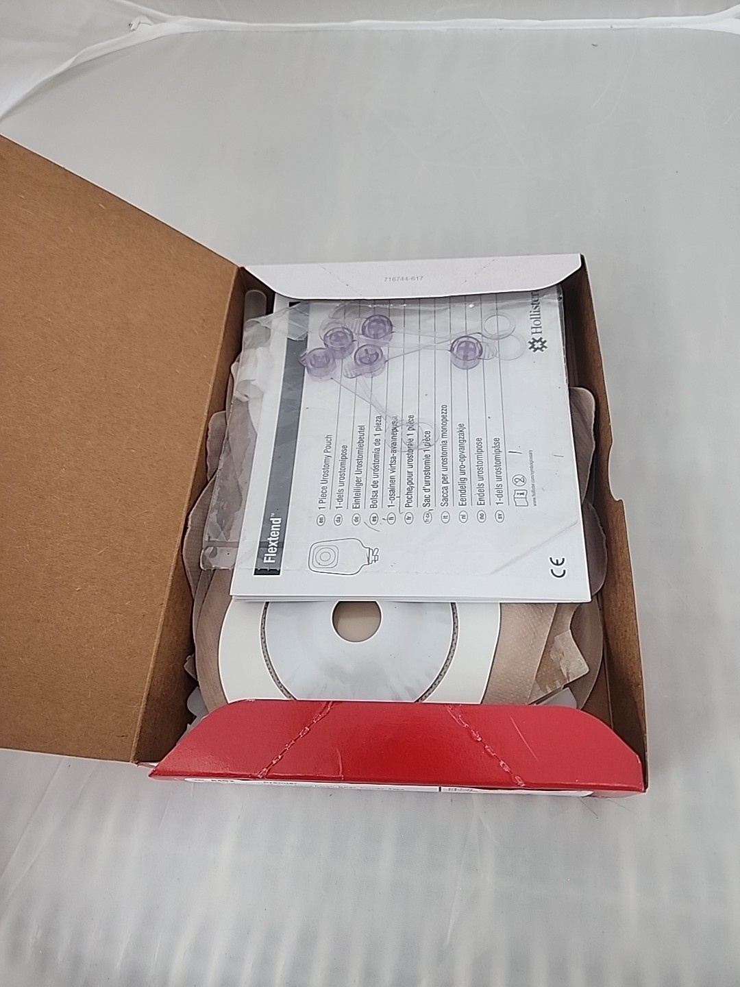 Box of 5 Hollister 8492 1-Piece Urostomy Pouch 2029 Expiration FREE SHIPPING