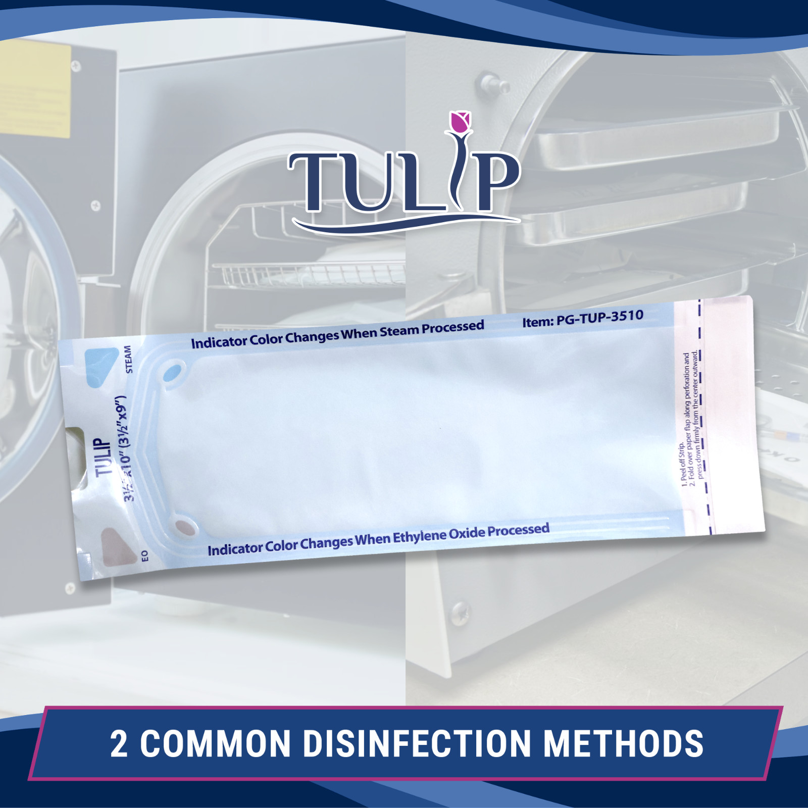 400 Sterilization Pouches 3.5″ x 10″, Nail Bags for Sterilizer Sterile Autoclave