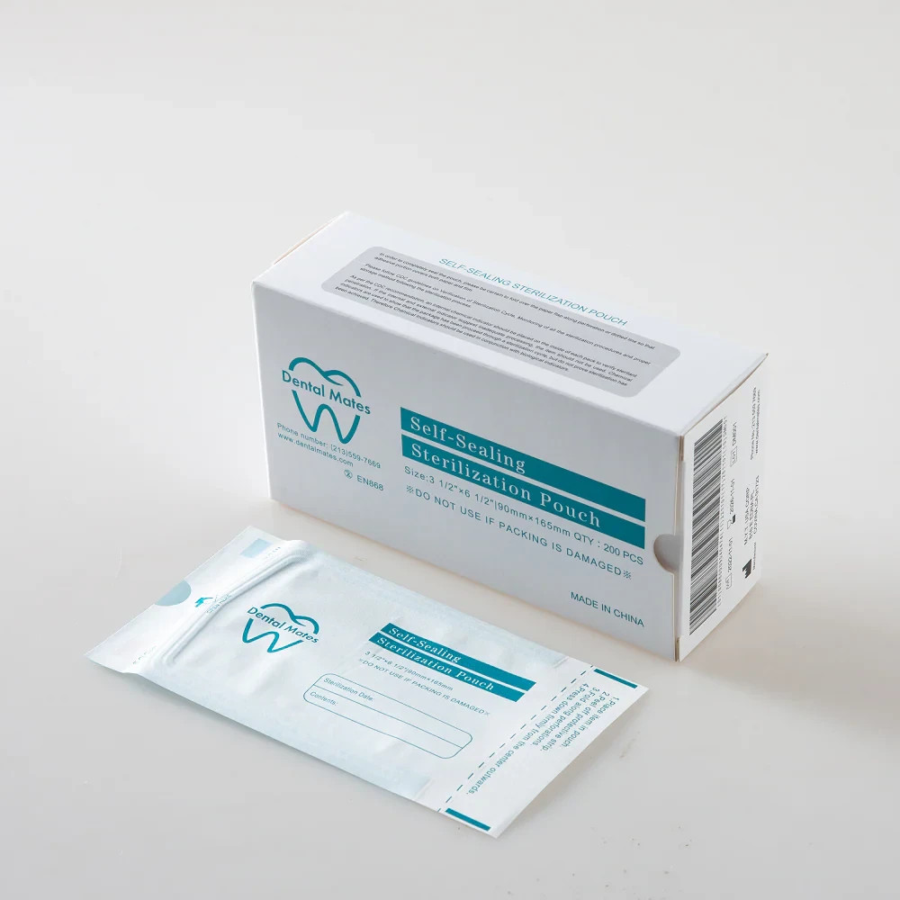 3.5×10 Autoclave Sterilization Pouches – Self-Sealing for Dental Clinic & Tattoo