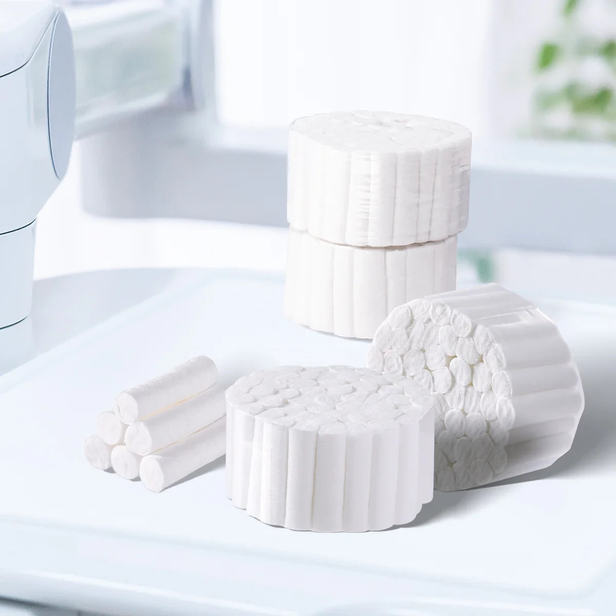 Cotton Gauze Rolls for Dental Kits, Nose Plugs, Mouth Care – Choose Quantity