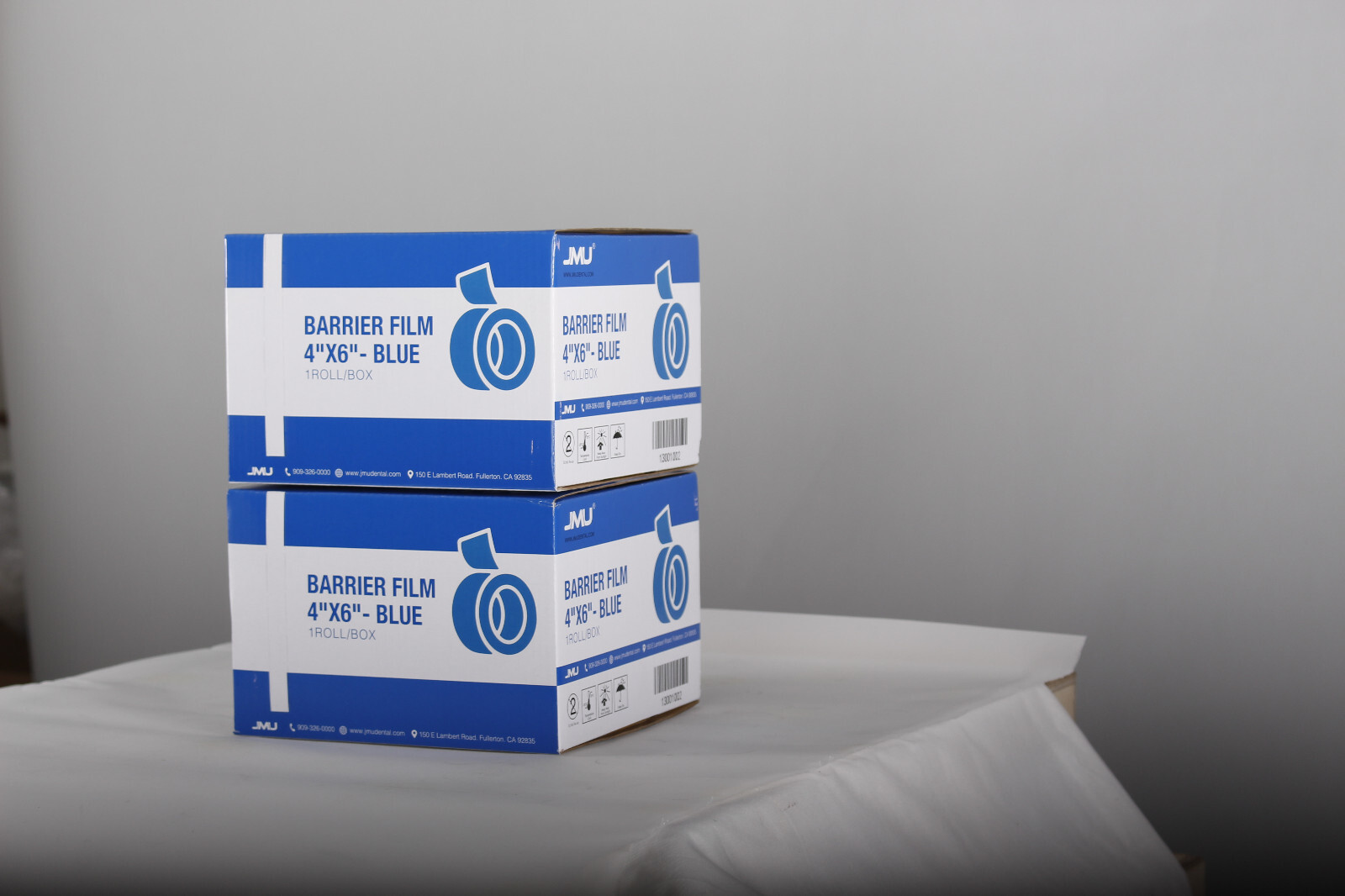 Lot Blue Barrier Film Tape For Dental Tattoo Medical Adhesive Roll 4 ” x 6 “