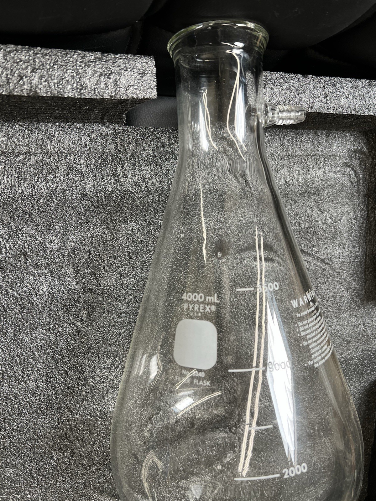 Pyrex 4000ml Filter Flask 4L No. 5430
