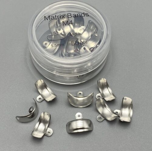 Dental Sectional Contoured Metal Matrices Matrix Bands Refills Fit Palodent V3