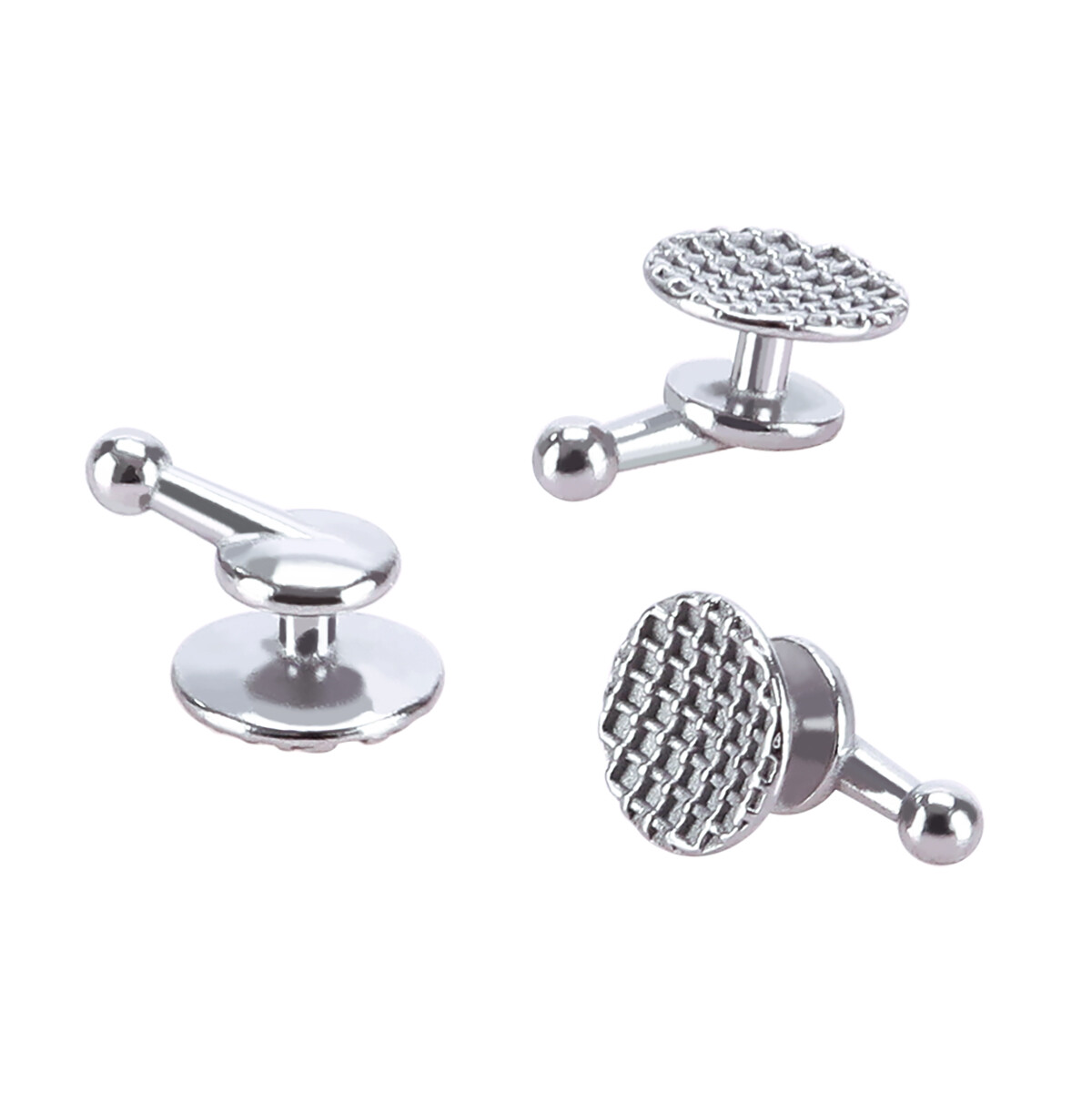 10Pcs Dental Orthodontic Bondable Lingual Buttons with Hook Round Base AZDENT