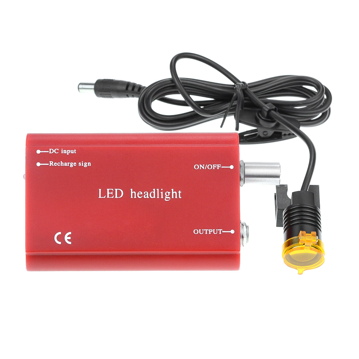 3W Portable LED Headlight Dental Surgical Waist-hanging Headlamp for Loupes 004