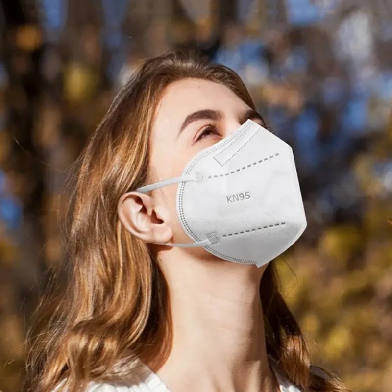 50PCS KN95 5-Layer Face Mask Disposable Breathable Earloop Masks
