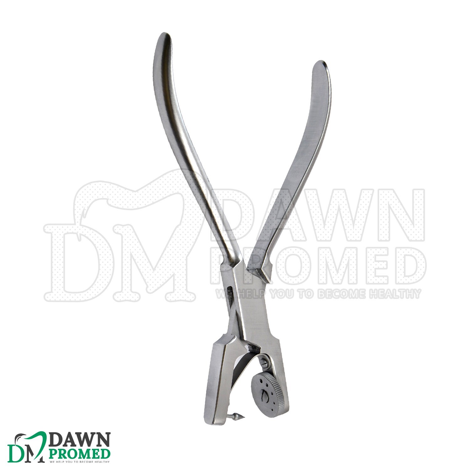 Ainsworth Rubber Dam Punch Rotatory 5 Hole Dental Endodontic Clamp Plier German