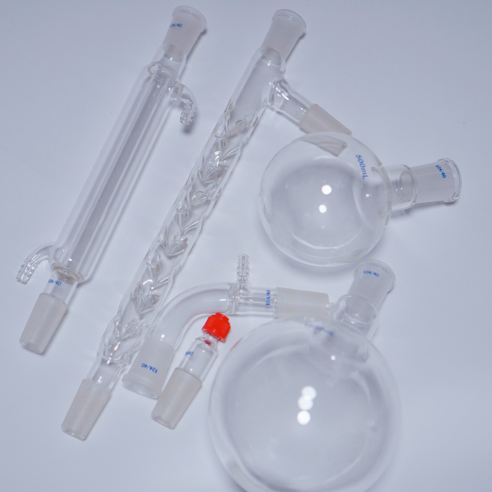Lab Glass distillation kit & apparatus lab glassware supplier 24/40 joints