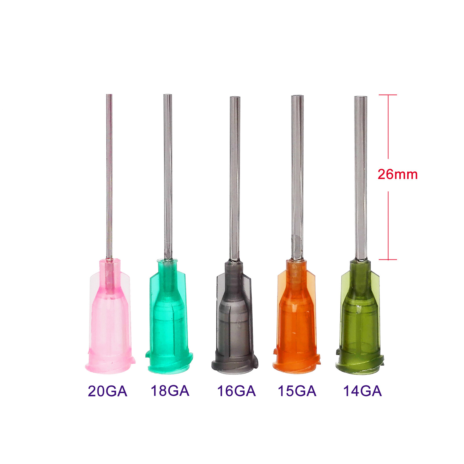 Dispense All -Dispensing Needle 1″ – Blunt needle tip Luer Lock 14-25G