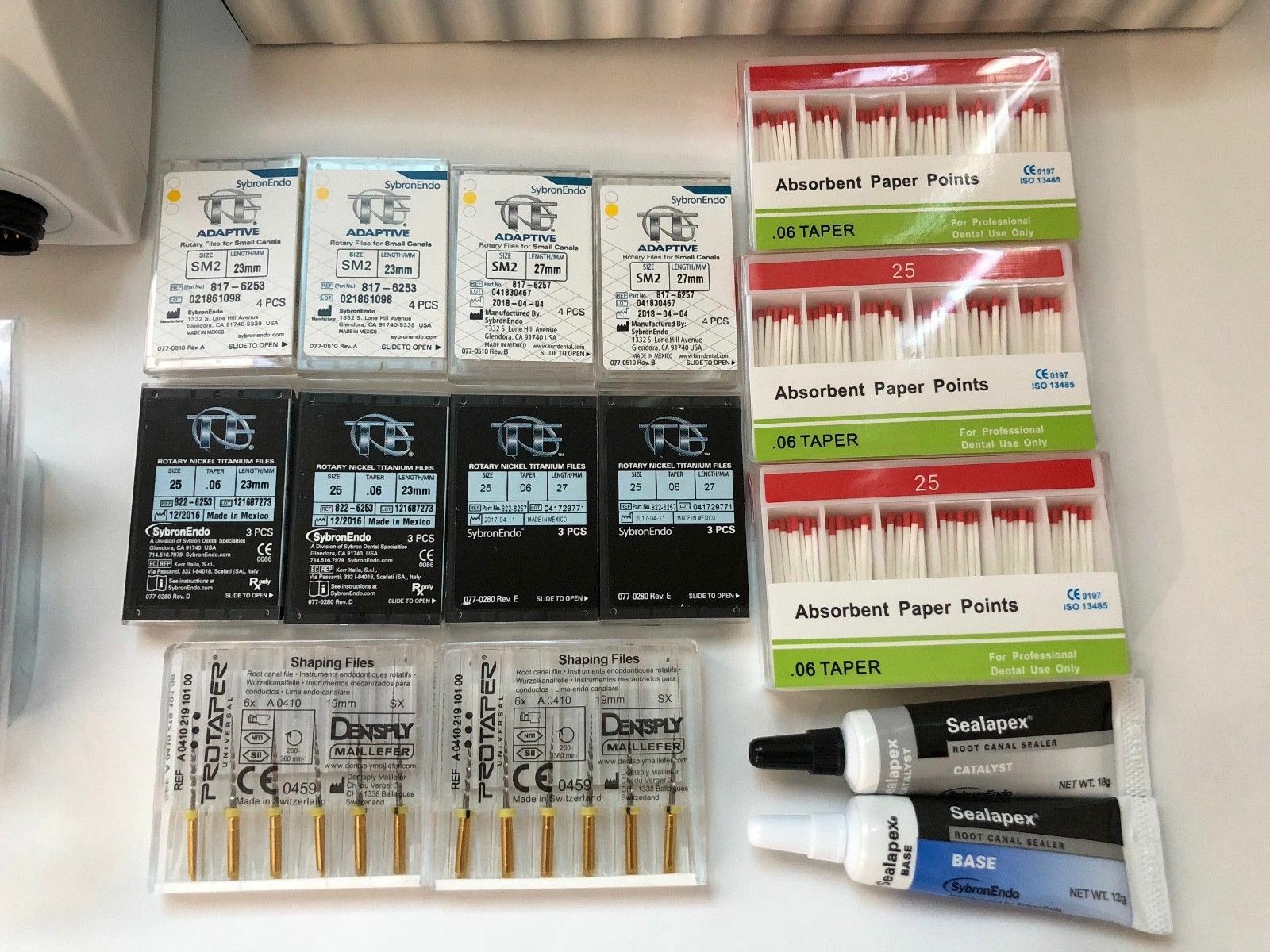 Sybron Endo Elements motor 1y Warranty, Hand piece & Reciprocating TF Files