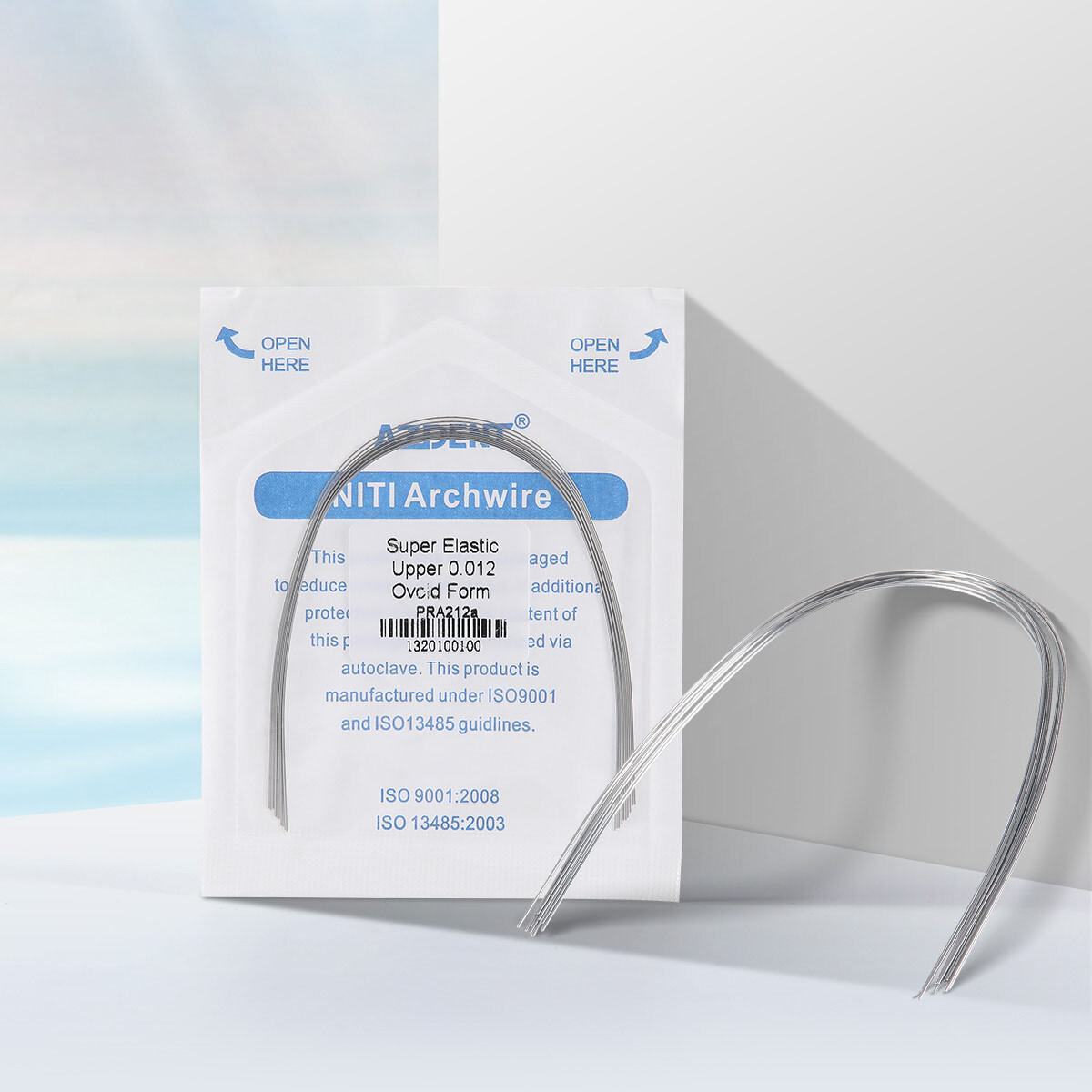 AZDENT Dental Orthodontic Super Elastic NITI Arch Wire Round Ovoid/Square/Nature