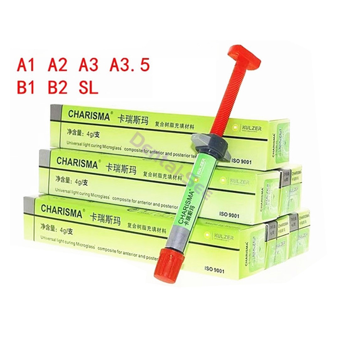 Dental Composite Light Cure Resin KULZER CHARISMA Diamond OB BL BXL Super White
