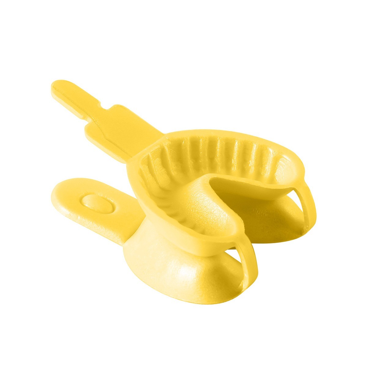 Bandejas desechables de flúor dental de doble arco para gel de espuma