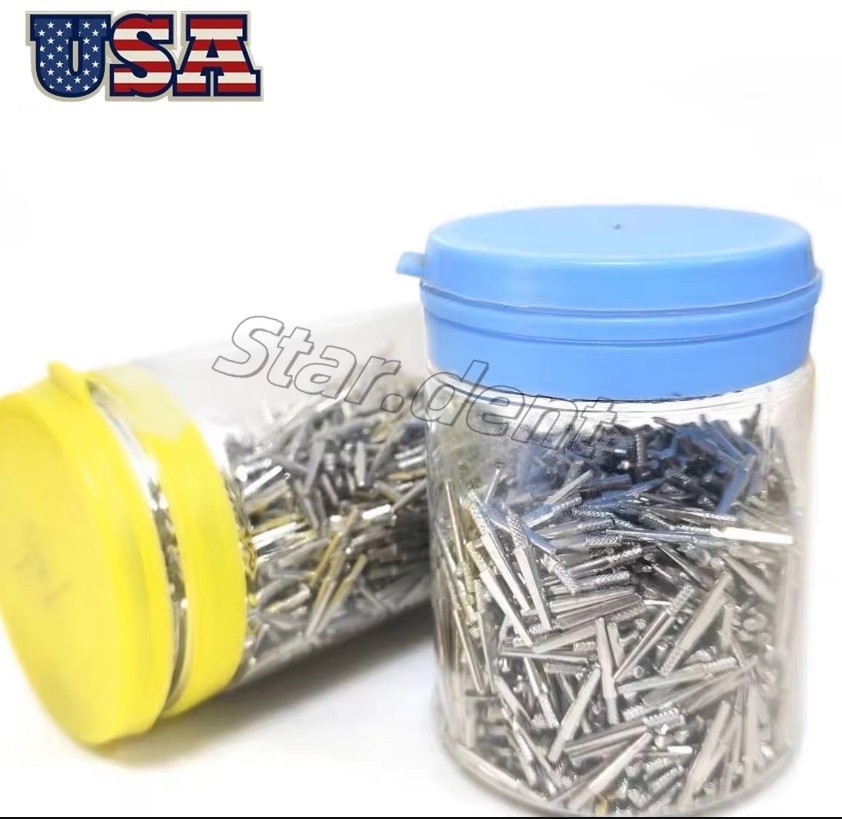 1000 Pcs Dental Lab Master Dowel Single Pins use with Pindex For Die Model Work