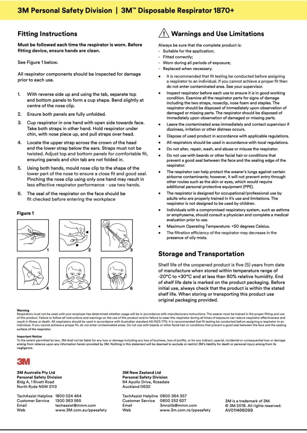 20 Count, 3M N95 Aura 1870+ Respirator Mask NIOSH APPROVED (Brand NEW SEALED)