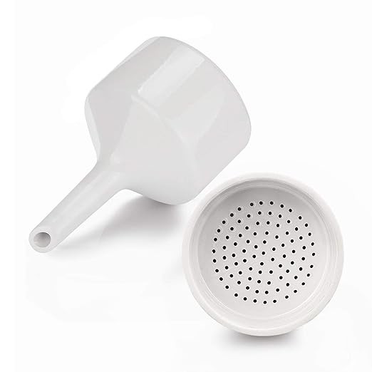 Porcelain Funnel 100mm Ceramic Buchner Funnel Chemistry Lab Porcelain Funnels