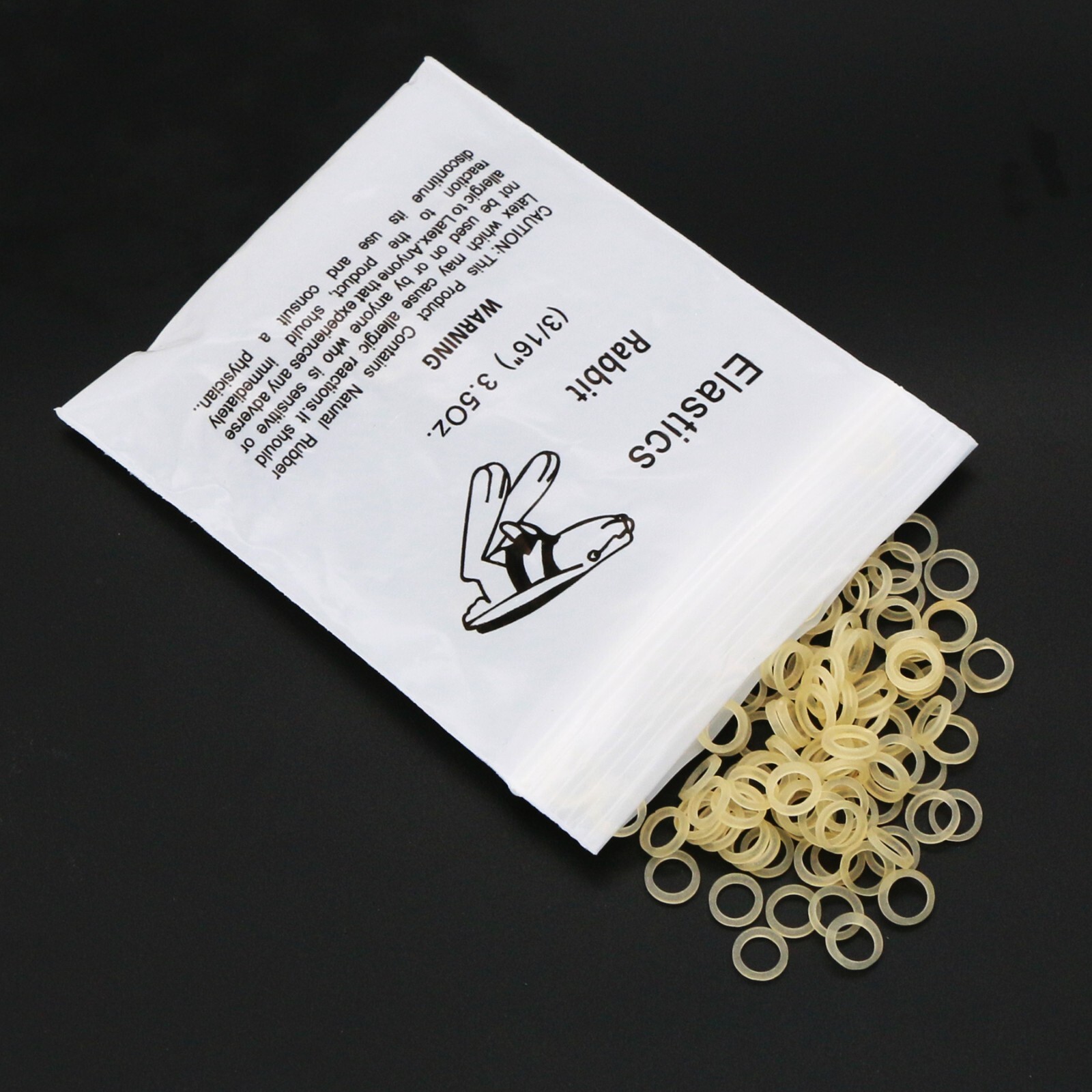 1000Pcs US Dental Orthodontic Rubber Bands Ortho Elastics Latex Braces 3.5 OZ