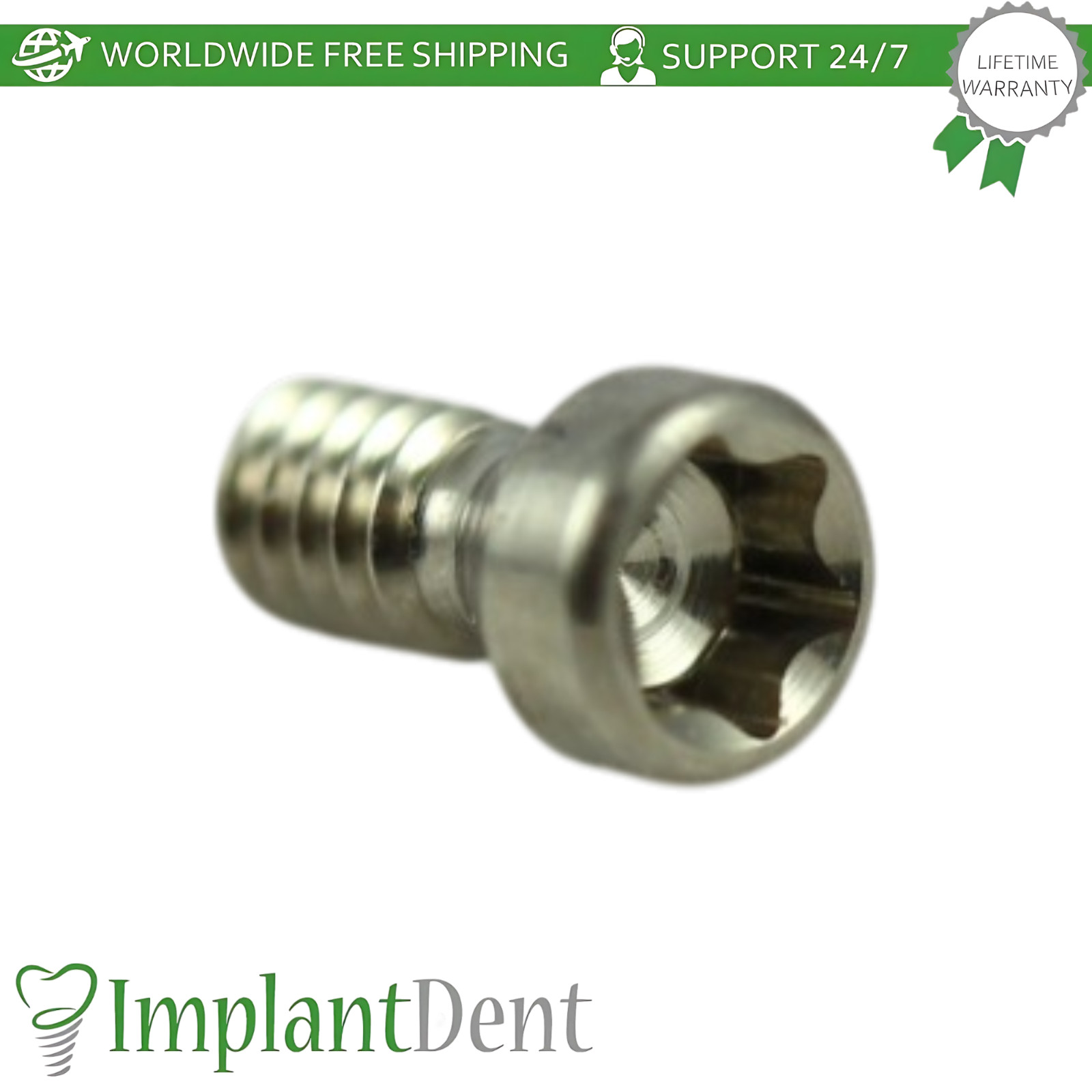 X10 Straumann BL Compatible Occlusal Screw Retained Prosthetic 3.7mm Dental Lab