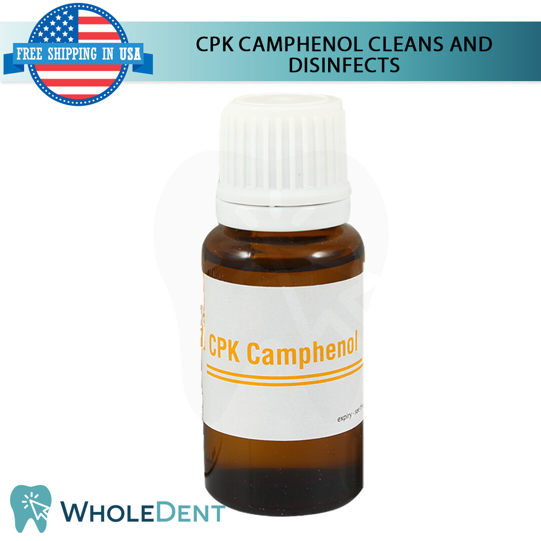 CPK Camphenol Cleans Disinfects Dental Material 15ml Root Canal Disinfection