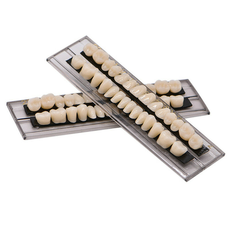 280ps Acrylic Resin Denture 23# A2 Dental Full Set Teeth Upper Lower Shade OS29