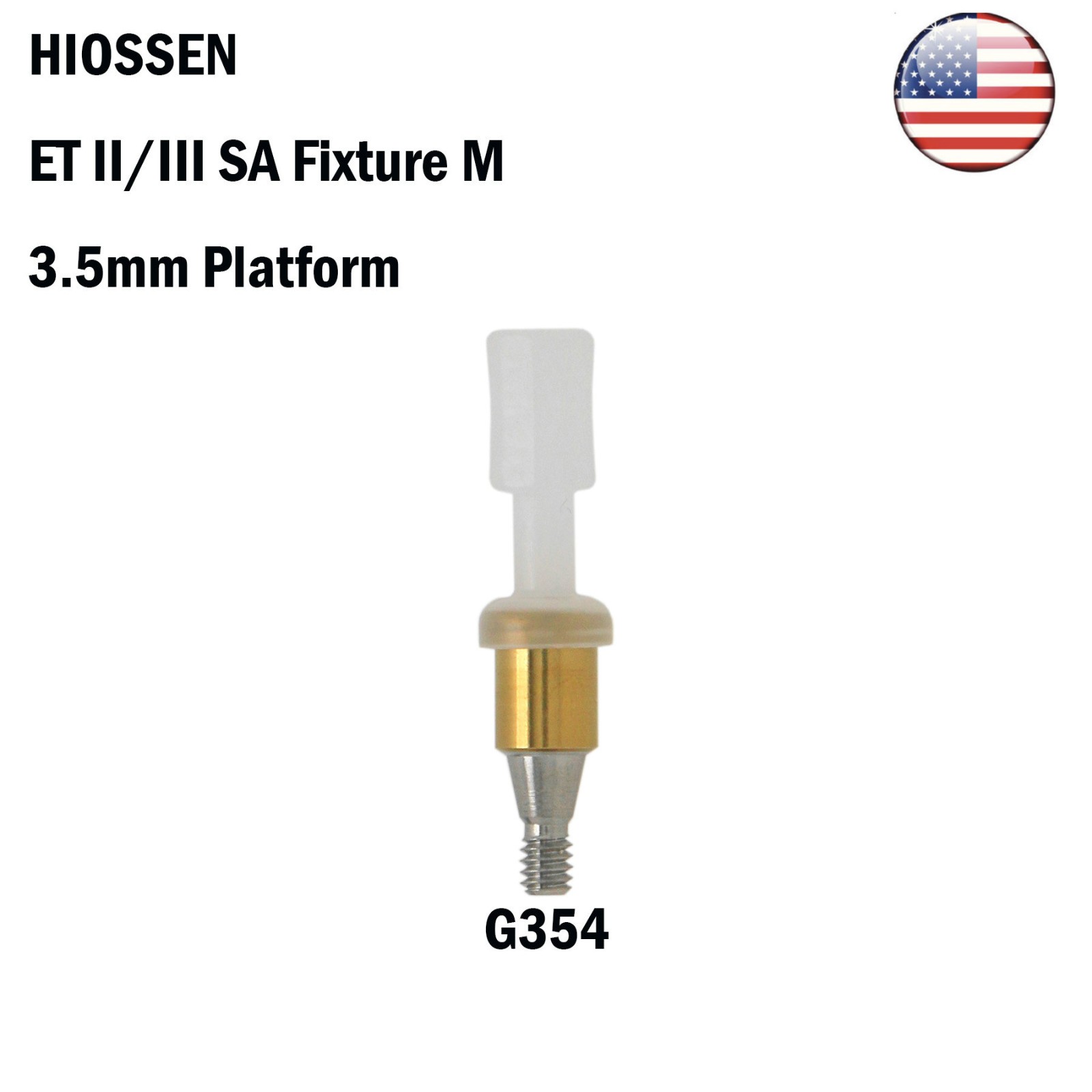 Dental Locator Abutment Attachment for Osstem Hiossen Mini Regular GH1/2/3/4/5/6