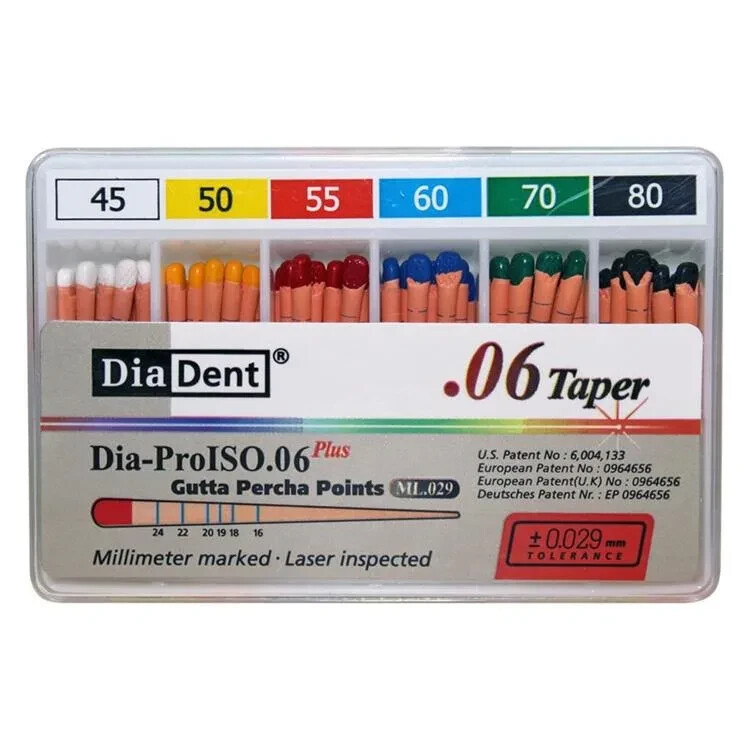 Diadent Gutta Percha Points 6% Free Shipping Worldwide