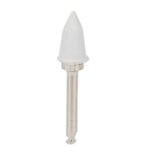 24pcs Polishing Stone Burs White Silicone Particles Dental Polishing Burs SLS