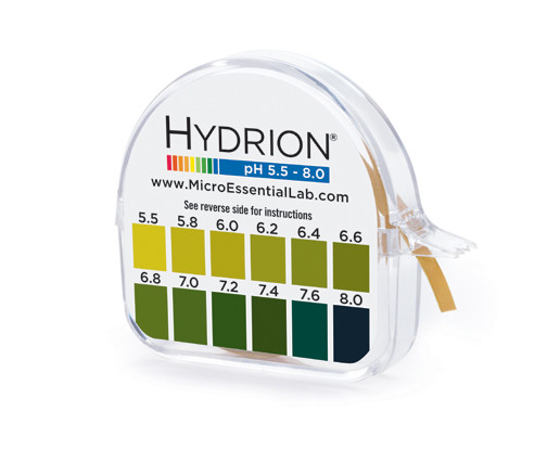 SALE 067 Body pH TEST Tape Paper Roll 4 Saliva & Urine Acid 5.5 Alkaline Health