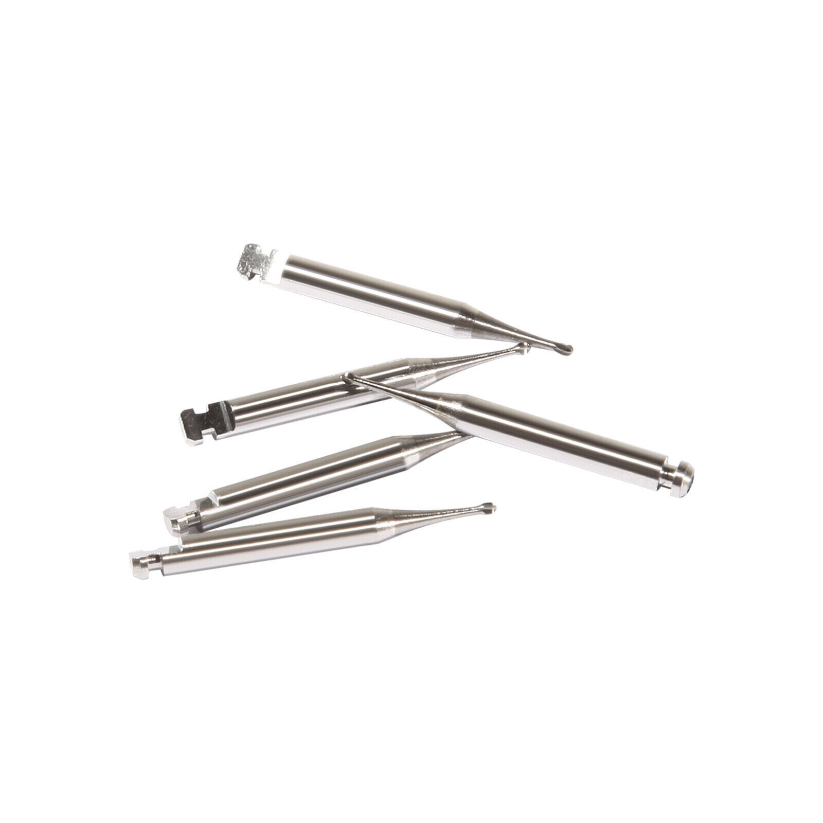 5Pcs/Pack Dental Tungsten Steel Carbide Handpiece Bur Fit Low Speed Contra Angle