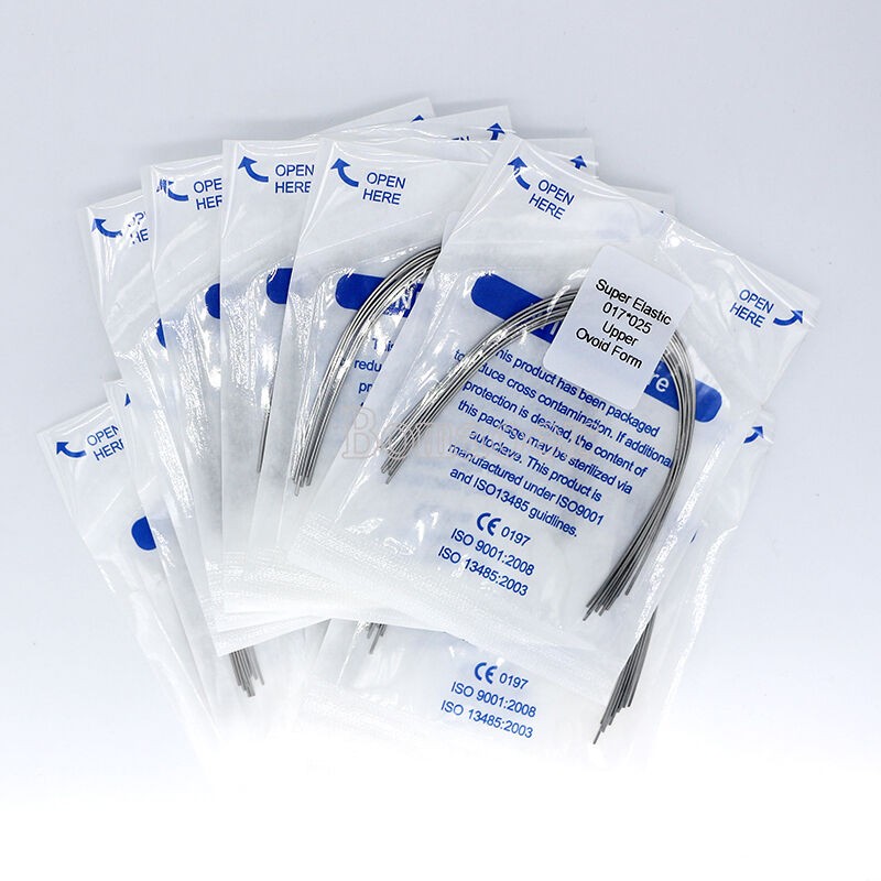 20×Dental Orthodontic Super Elastic Ni-Ti Arch Rectangular Wire Oval 17×25 Upper