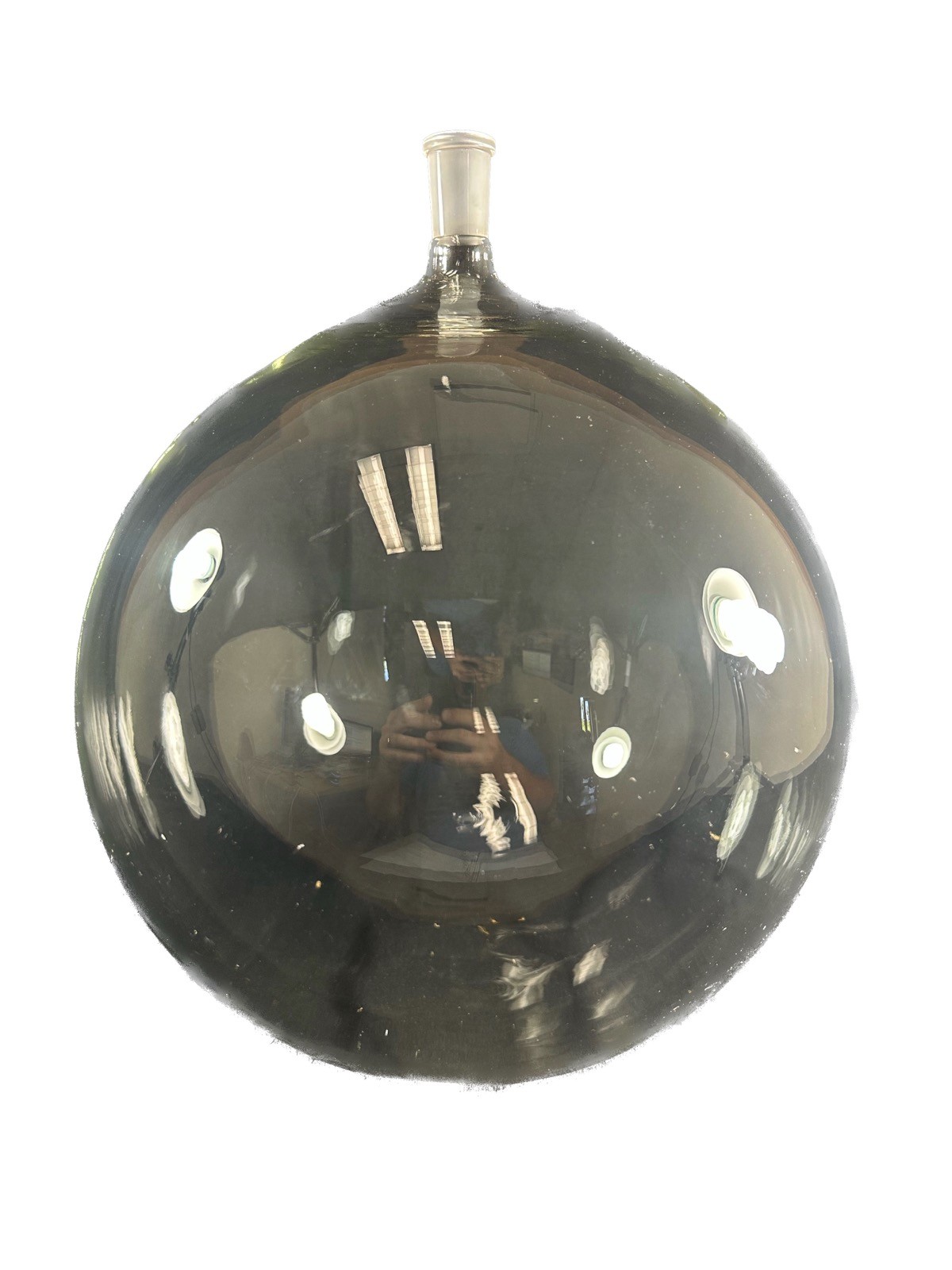 PYREX Glass 22L 22000mL Round Bottom Boiling Flask Single Neck 24/40 Joint 4320