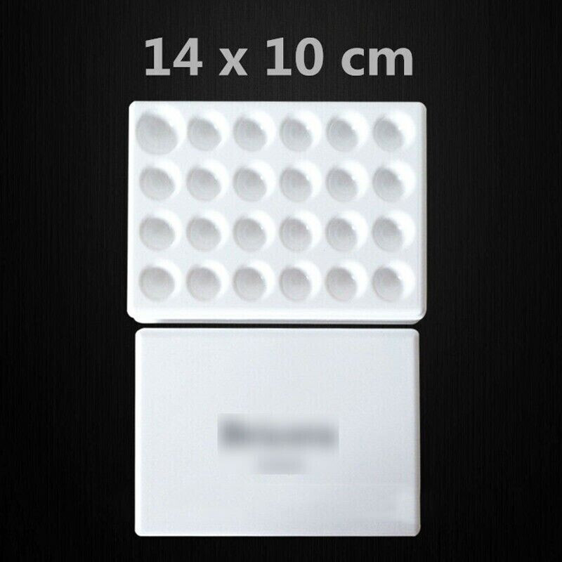 1 Pcs Dental Lab Tool Glaze Mixing Tray 24 pits Palette Porcelain Ceramic Cover