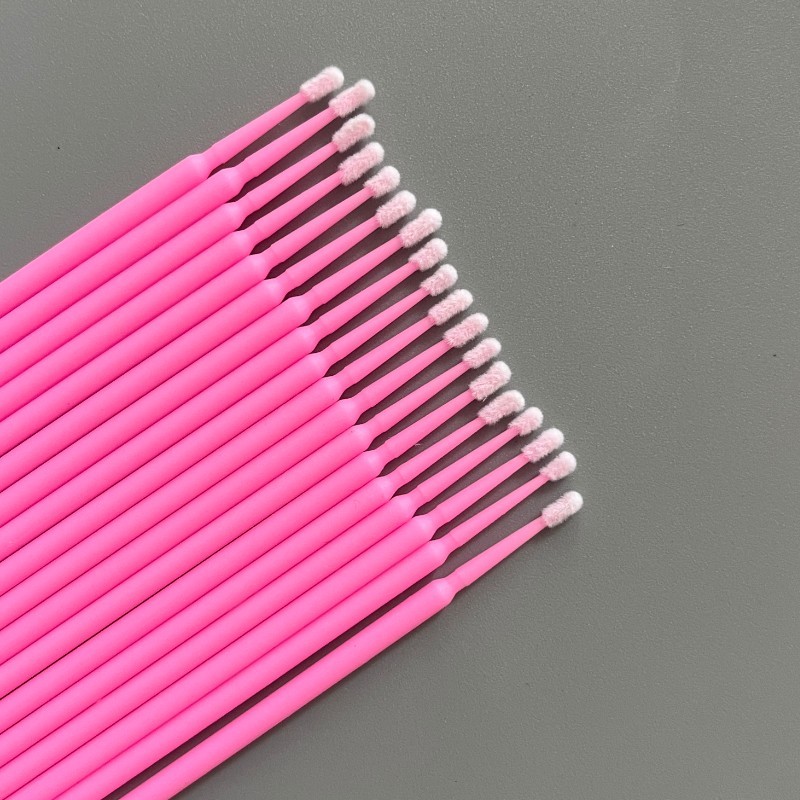 Dental Swabs Disposable Applicators Brush Stick Eyelash Extension Microbrush