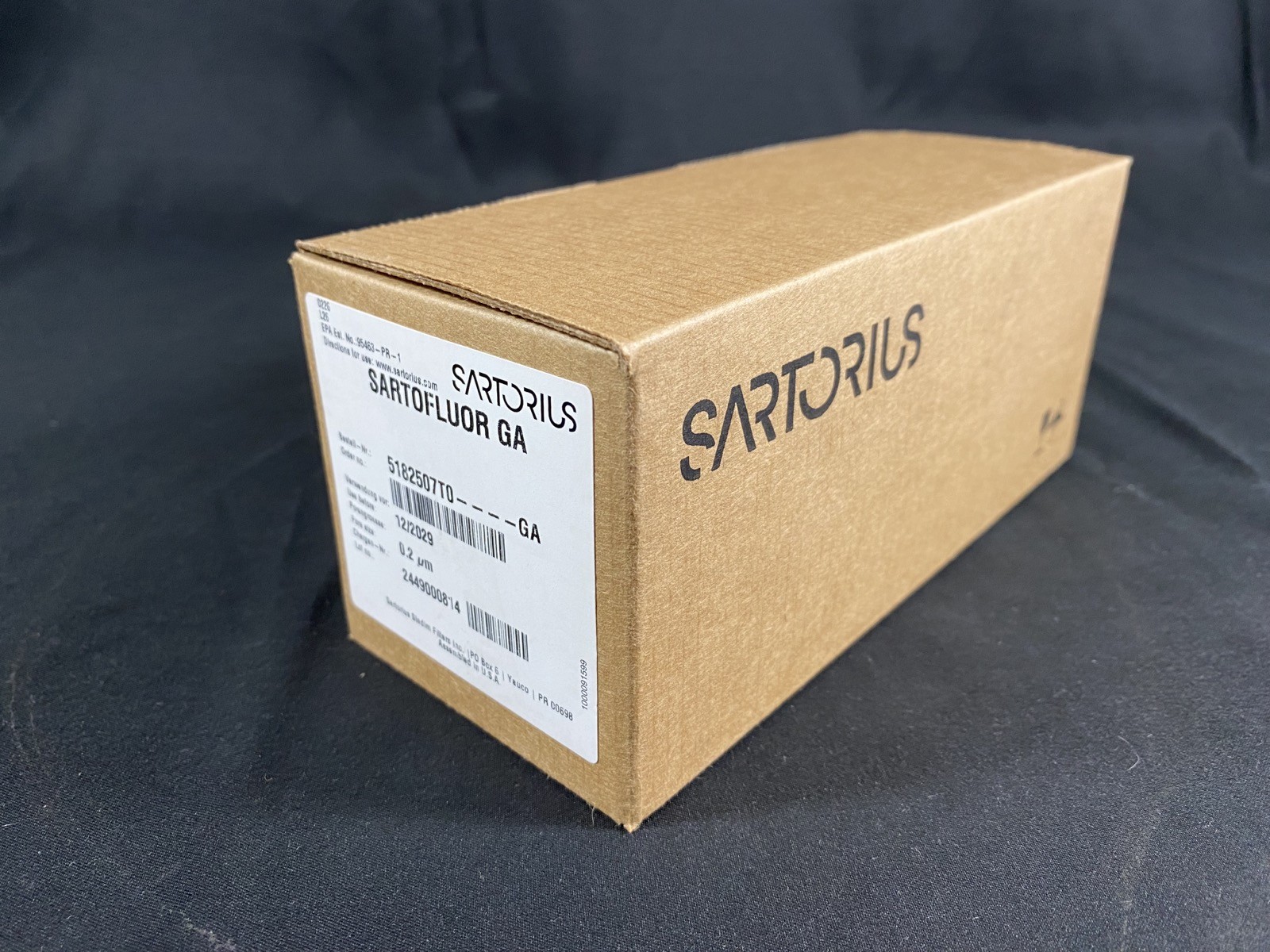 SARTORIUS 0.2µm 5″ SI Sartofluor GA Filtration Cartridge 5182507T0 GA (1/Pack)