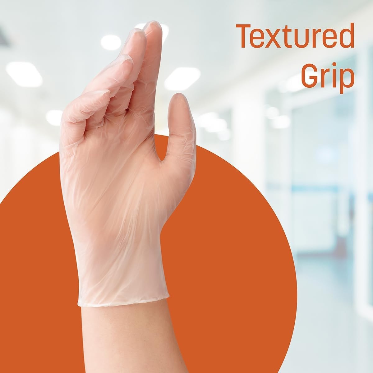 Comfortable Use X-Large Disposable Vinyl Gloves – 100 Count for Everyday Tasks