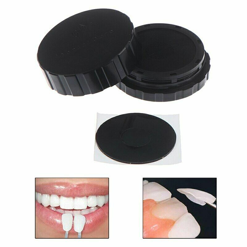 1-10pcs Dental Veneer Rinse Crown Porcelain Veneers Round Box Sterilize Etch