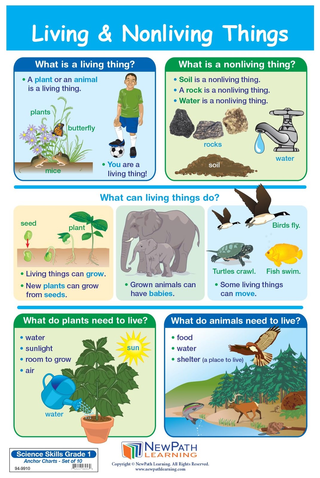 1 Science Anchor Charts Set of 10 (12×18″) & 25-Page Resource Guide Covering …