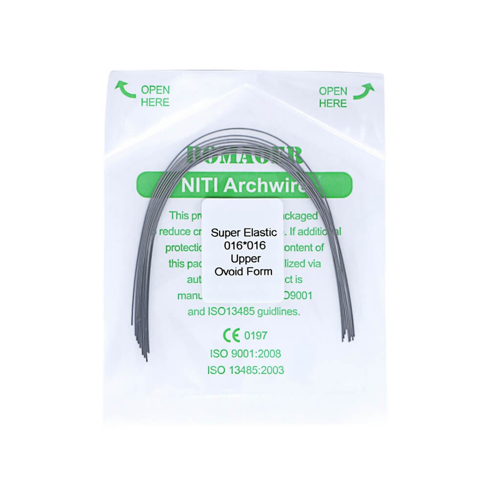 5×Dental Orthodontic Super Elastic Ni-Ti Arch Rectangular Wire Oval 16×16 Upper