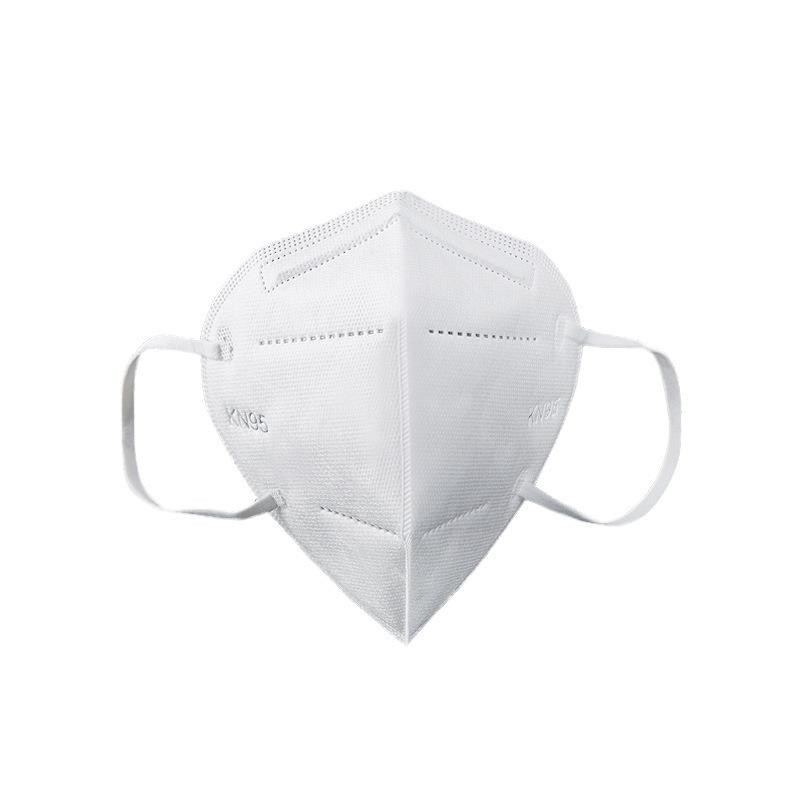 100 Pcs White KN95 Face Mask 5 Layer BFE 95% Disposable Respirator